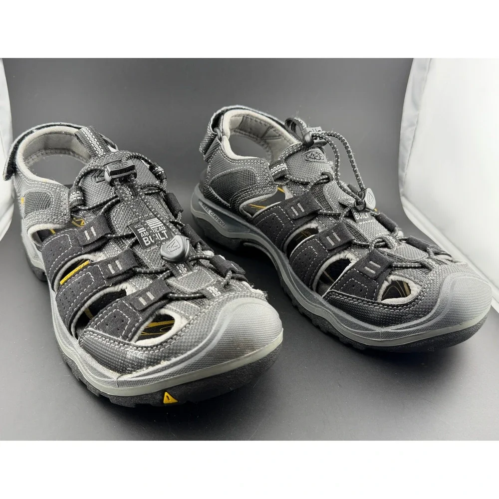 Keen Arroyo II-Hiking Sandals, Black Grey, Waterproof, 1014672, Mens 7